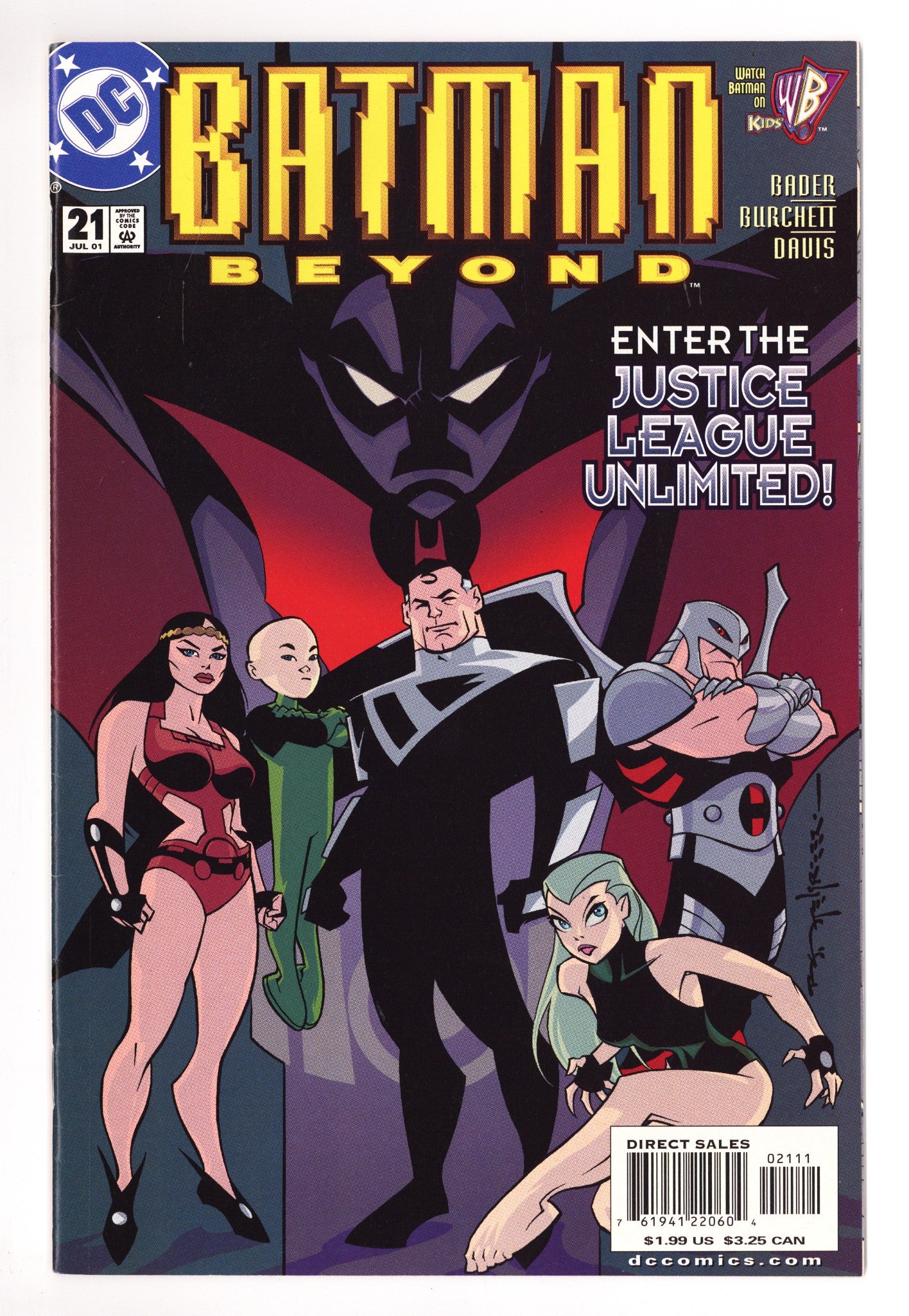 Batman Beyond Vol 2 21 VF/NM (9.0) (2001) 