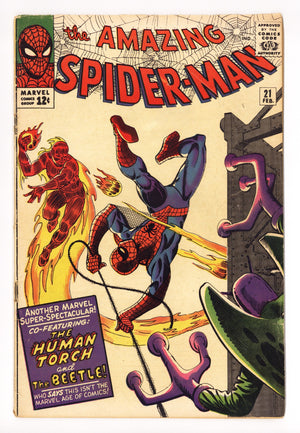 The Amazing Spider-Man Vol 1 21 VG- (3.5) (1965)