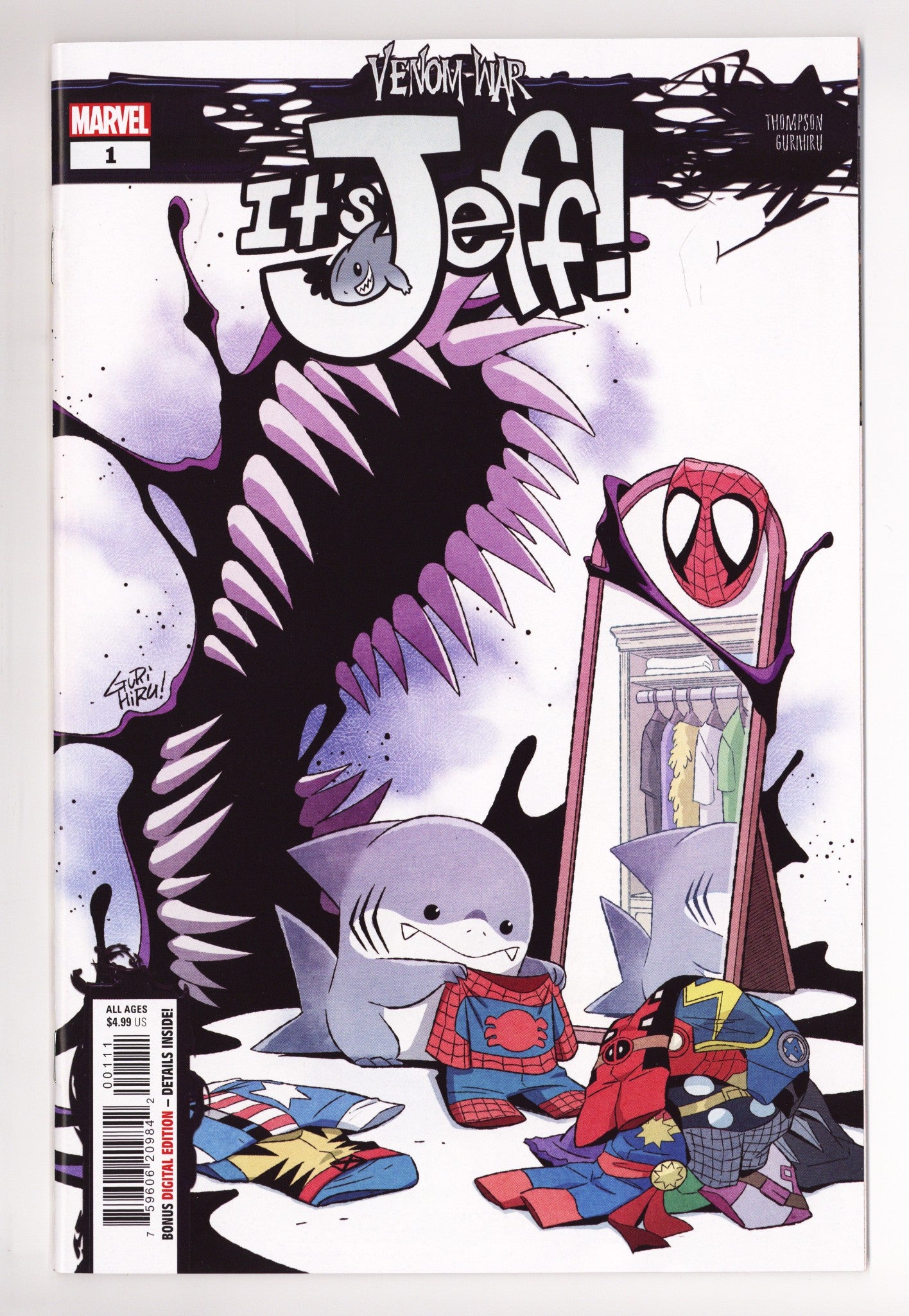 Venom War: It's Jeff 1 NM- (9.2) (2025) 