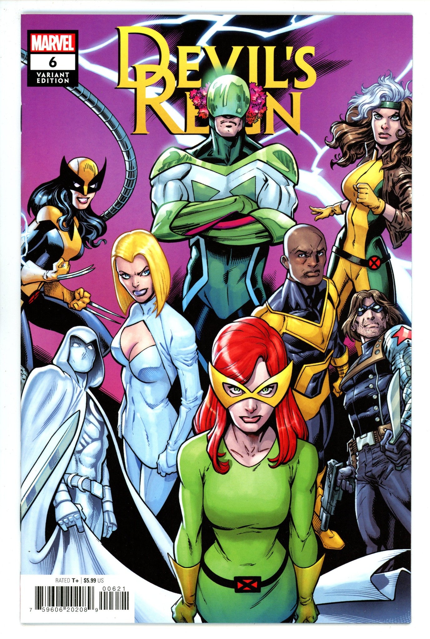 Devil's Reign 6 High Grade (2022) Bagley Connecting Variant 