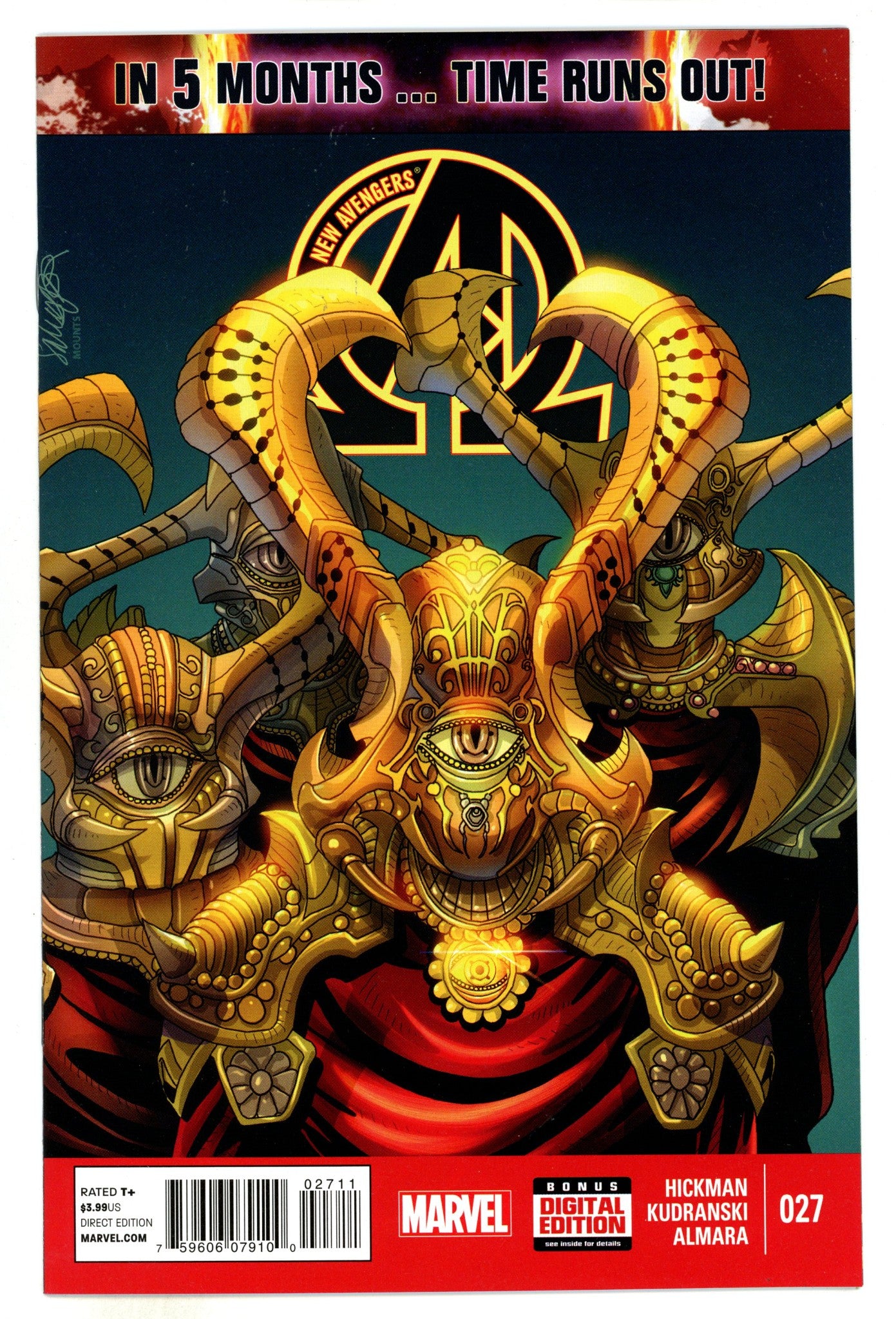 New Avengers Vol 3 27  High Grade  (2015)  