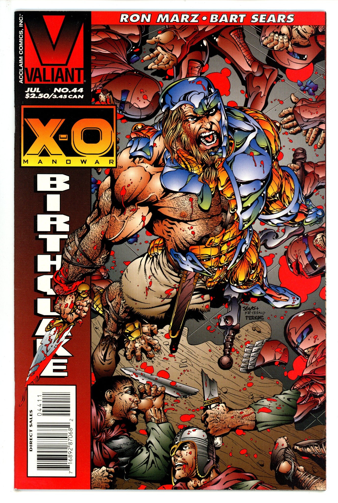X-O Manowar Vol 1 44 (1995)