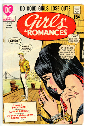 Girls' Romances 157 VG (4.0) (1971) 