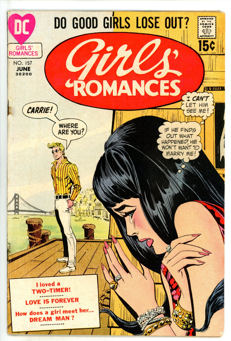 Girls' Romances 157 VG (4.0) (1971) 