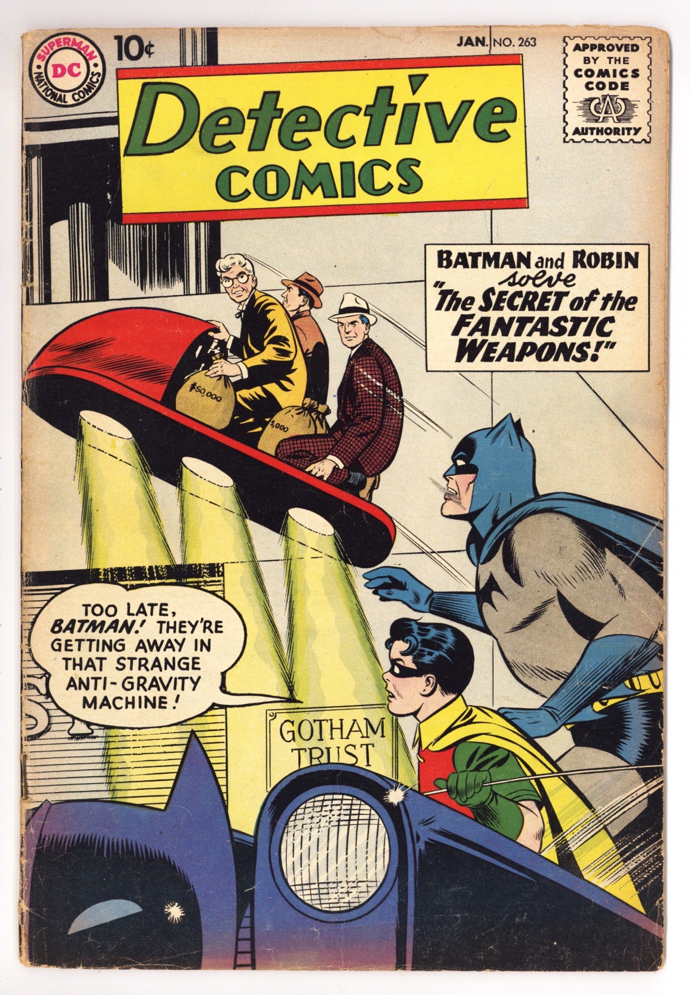 Detective Comics Vol 1 263 VG- (3.5) (1959) 