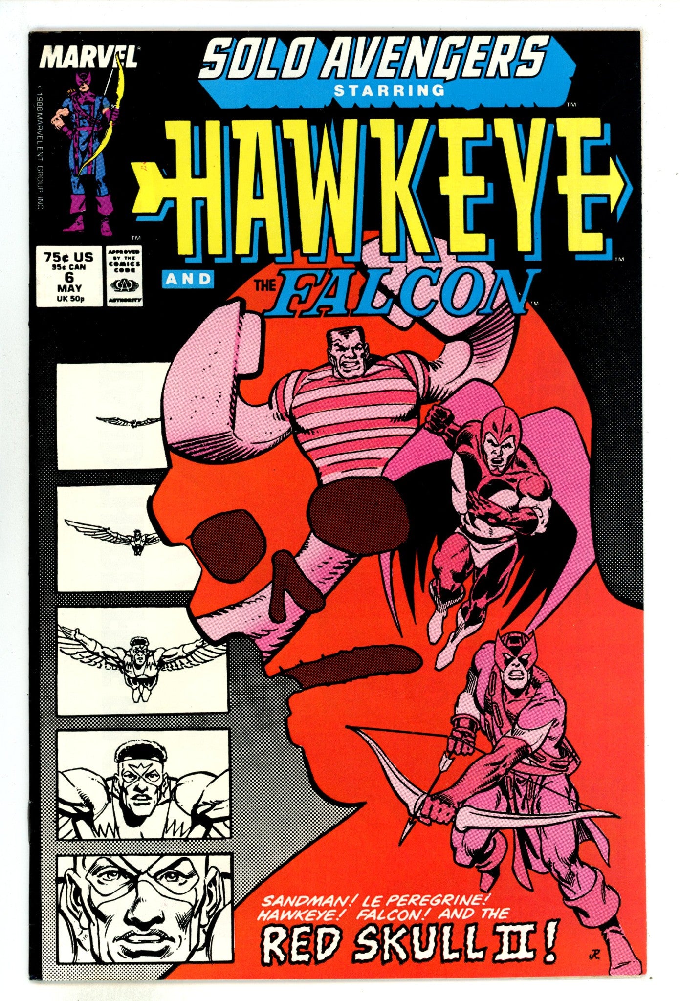 Solo Avengers 6 Mid Grade (1988) 