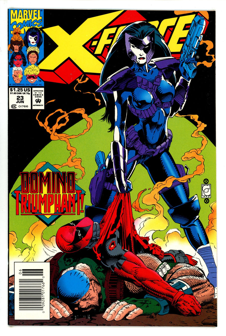 X-Force Vol 1 23 Newsstand VF/NM (1993)