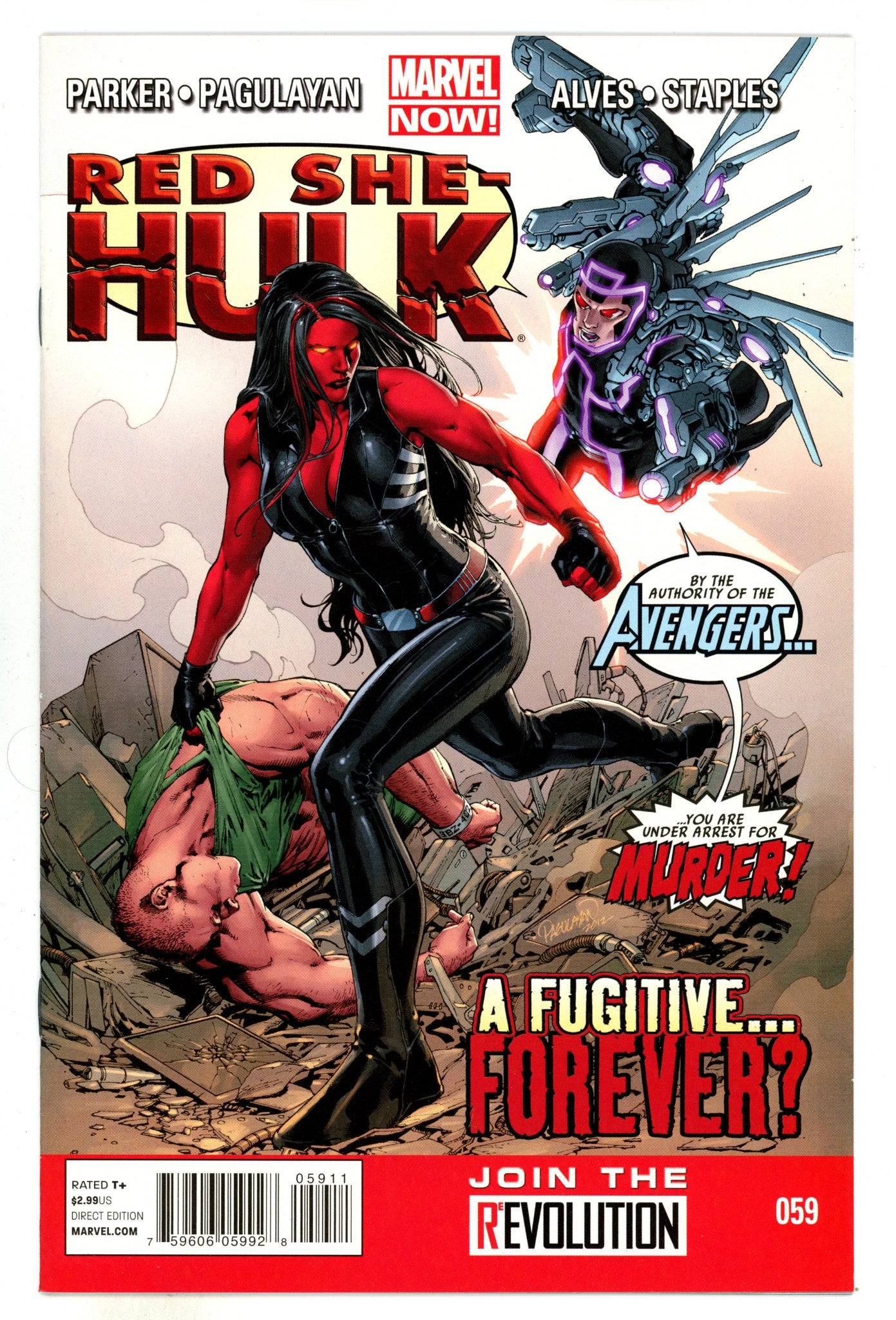 Red She-Hulk Vol 1 59 High Grade (2013) 