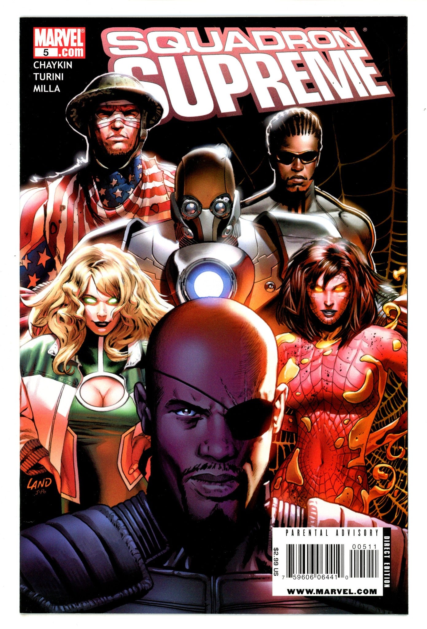 Squadron Supreme Vol 3 5 High Grade (2009) 