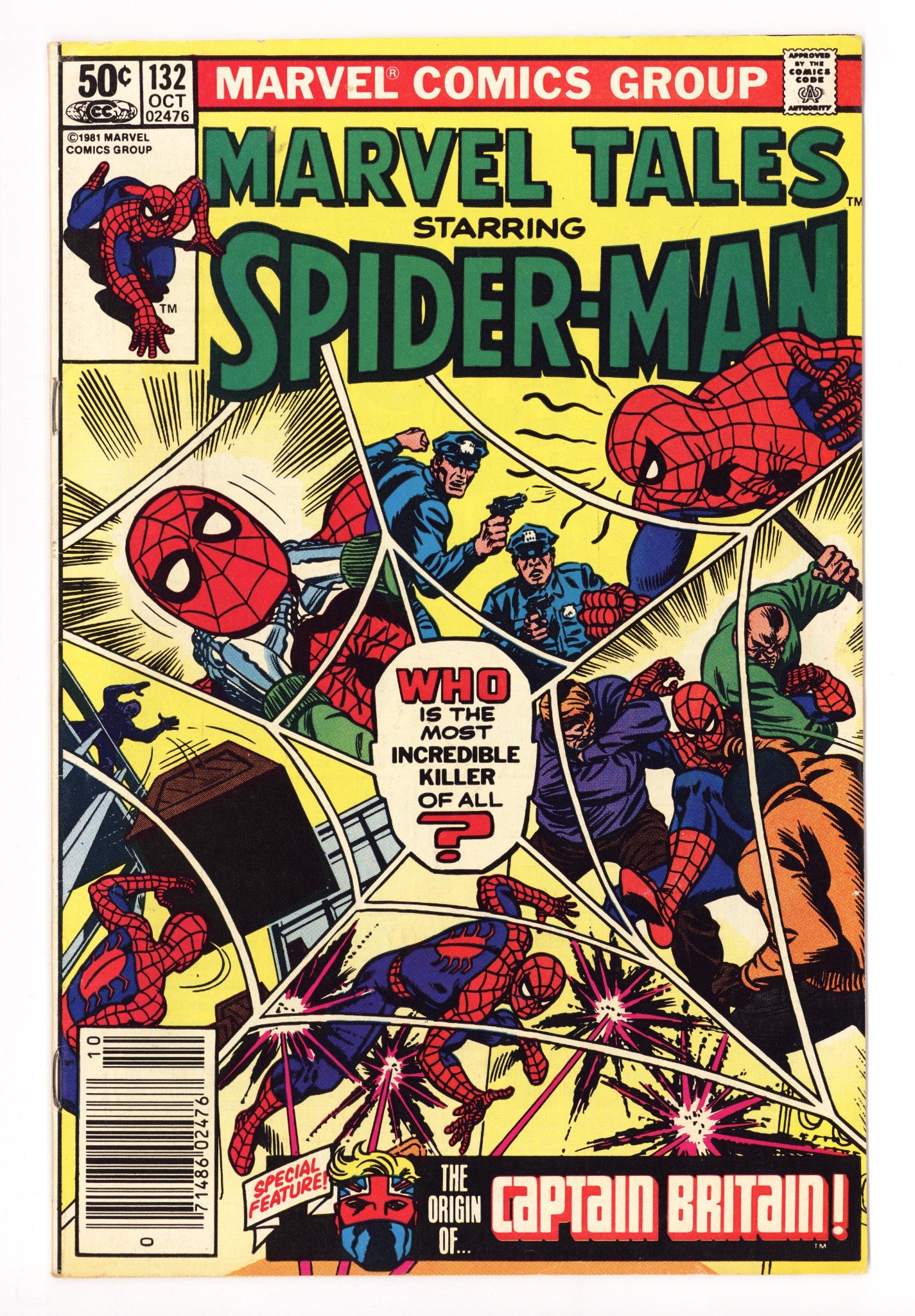 Marvel Tales Vol 2 132 Mid Grade (1981) Newsstand 