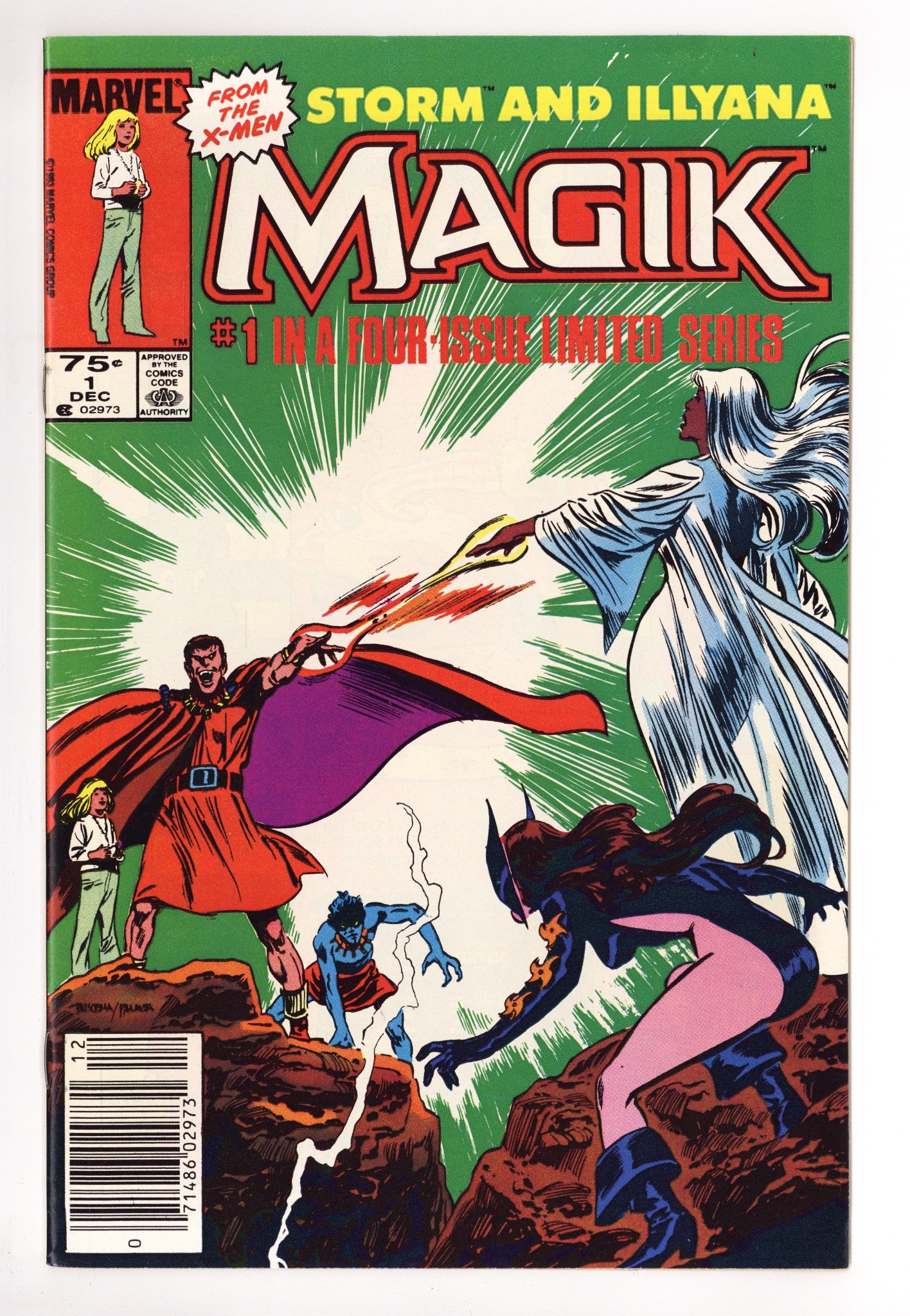 Magik Vol 1 1 VF (8.0) (1983) Canadian Price Variant 