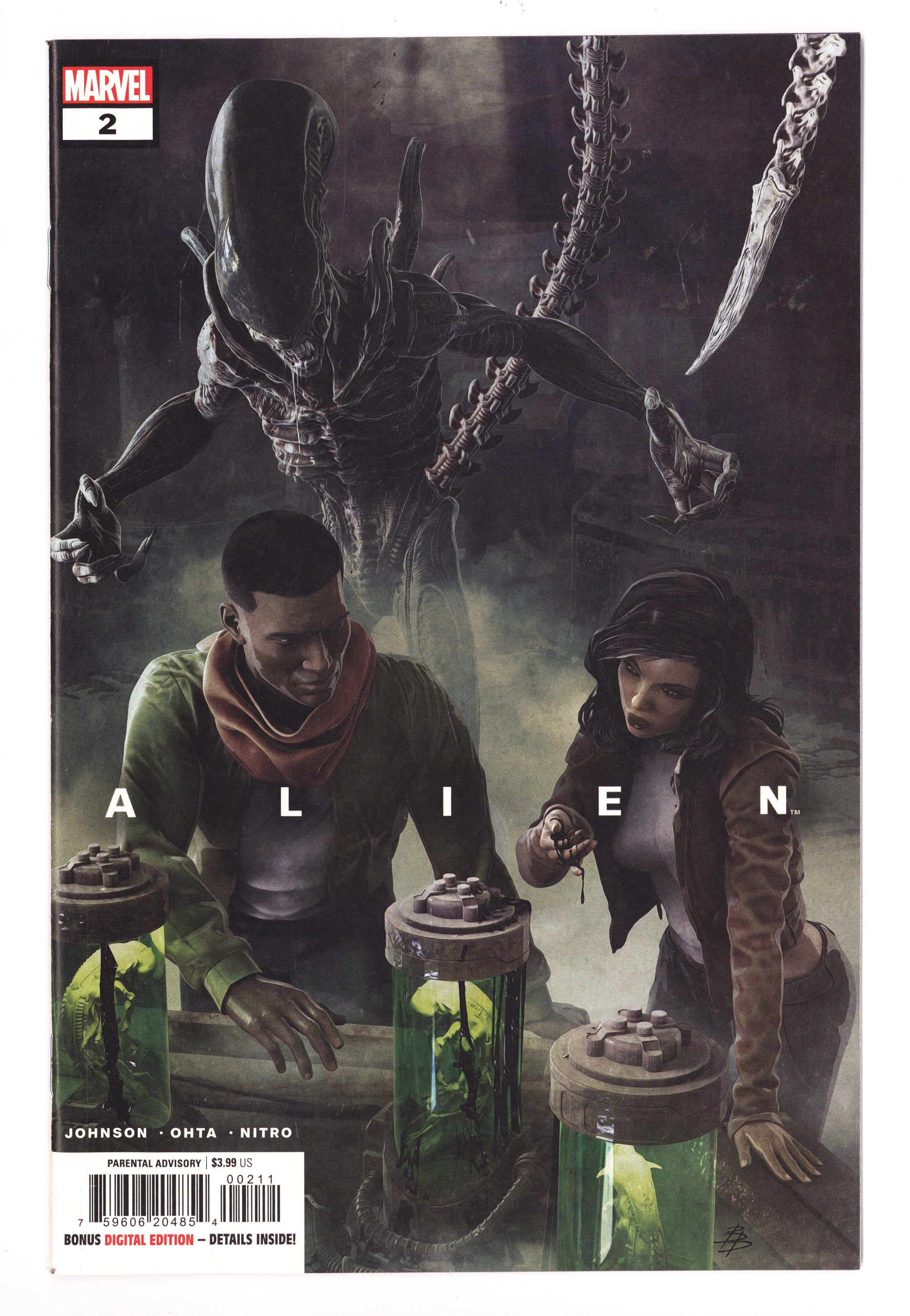Alien Vol 2 2 High Grade (2022) Crain Variant 