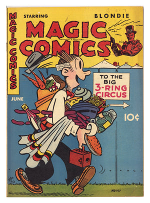Magic Comics 107 FN (6.0) (1948)