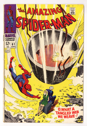 The Amazing Spider-Man Vol 1 61 VG- (3.5) (1968)