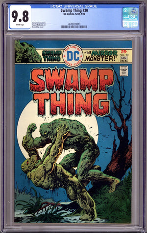 Swamp Thing Vol 1 20 CGC 9.8 (NM/M) (1975)