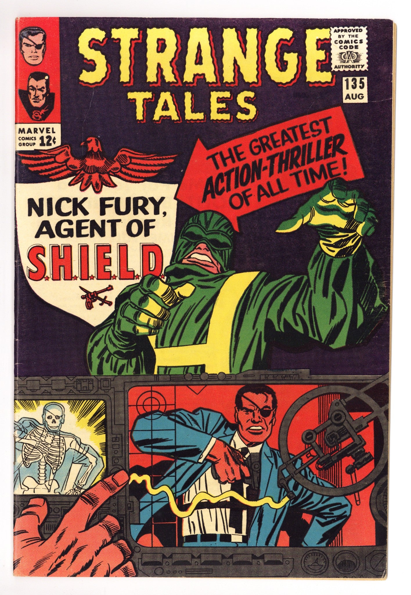 Strange Tales Vol 1 135 FN+ (6.5) (1965) 