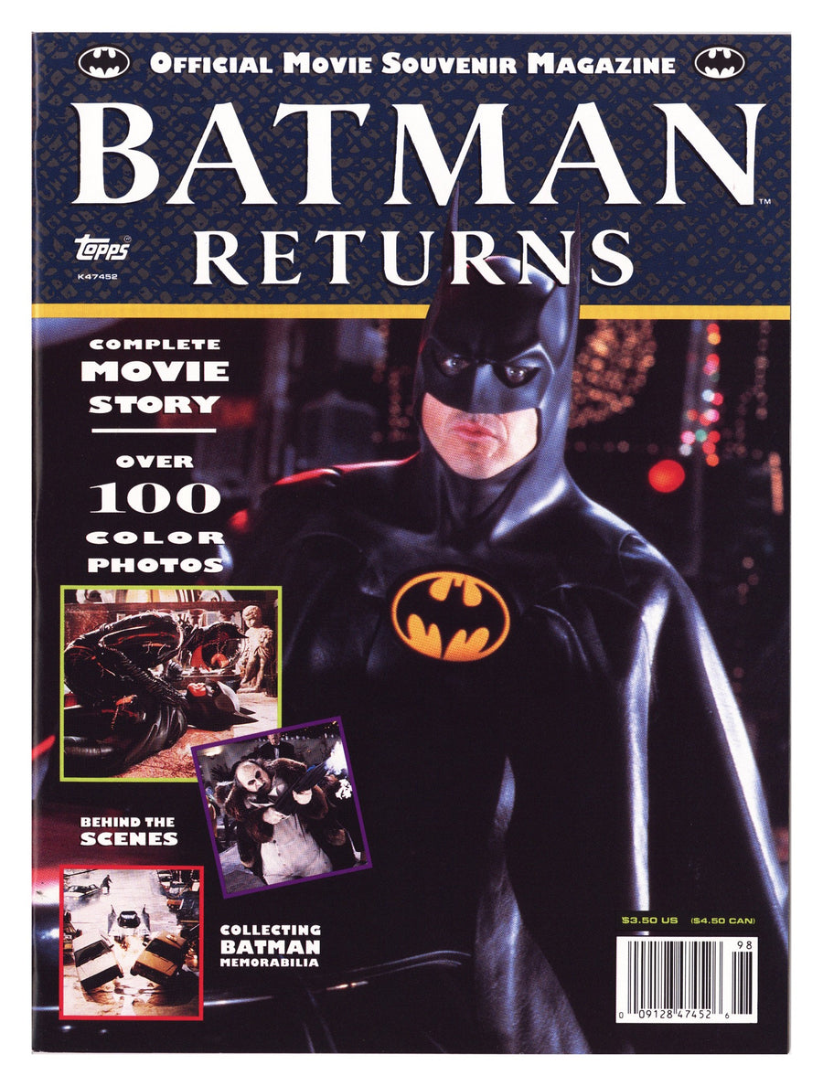 Batman Returns Official Movie Souvenir Magazine 1 High Grade (1992) Newsstand 