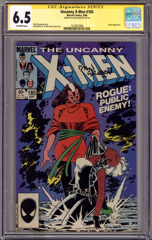 The Uncanny X-Men Vol 1 185 CGC 6.5 (FN+) (1984) Signed x1 Cover Dan Green