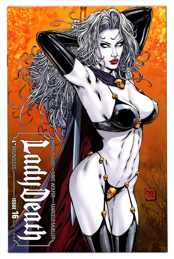 Lady Death Vol 3 16 NM (9.4) (2012) Martin Variant