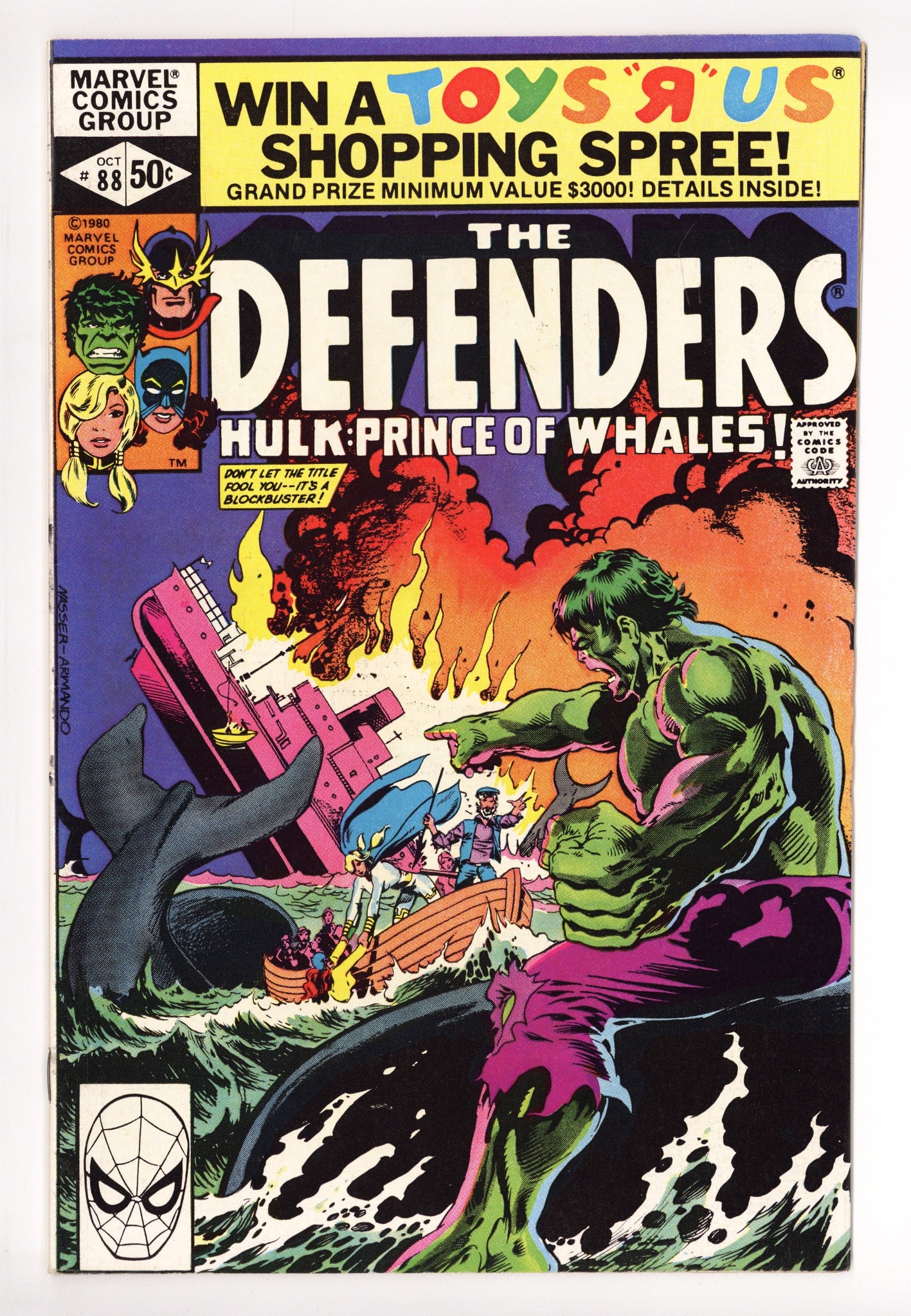 The Defenders Vol 1 88 Mid Grade (1980) 