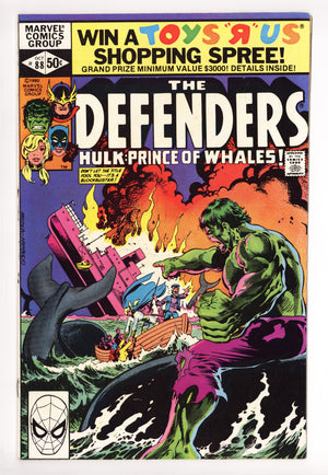 The Defenders Vol 1 88 Mid Grade (1980)
