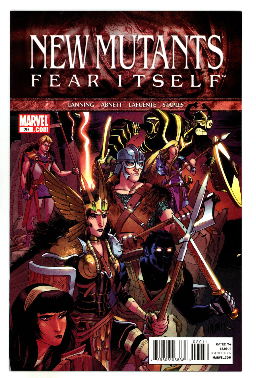 New Mutants Vol 3 29 High Grade (2011) 