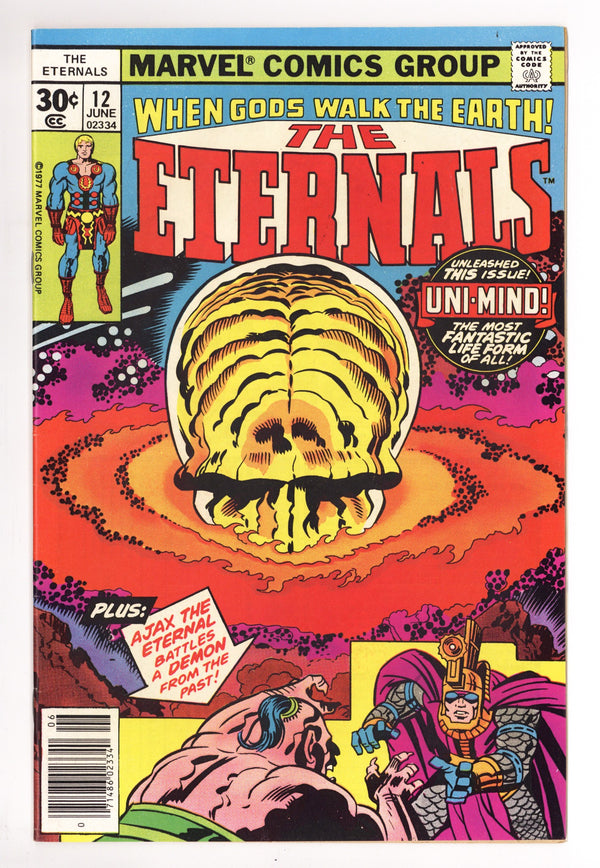 The Eternals Vol 1 12 VF/NM (9.0) (1977)