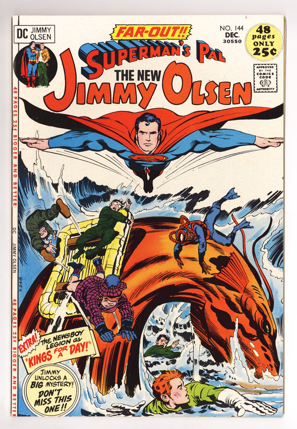 Superman's Pal, Jimmy Olsen 144 VF (8.0) (1971)