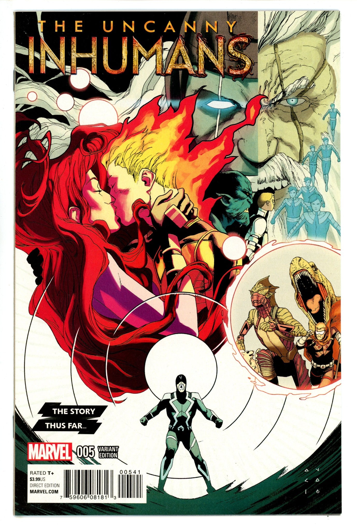 Uncanny Inhumans 5 Anka Variant (2016)