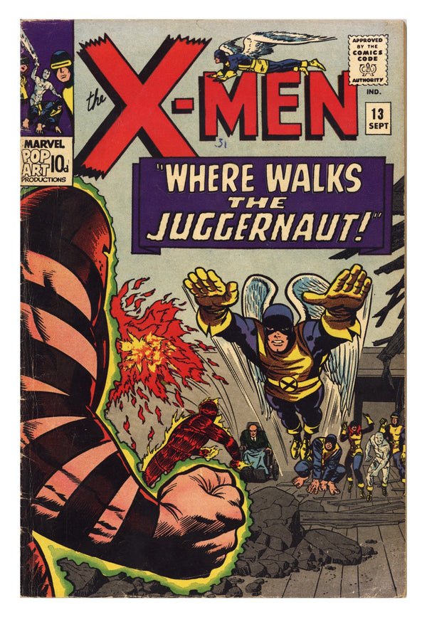 The X-Men Vol 1 13 VG (4.0) U.K. Variant (1965)