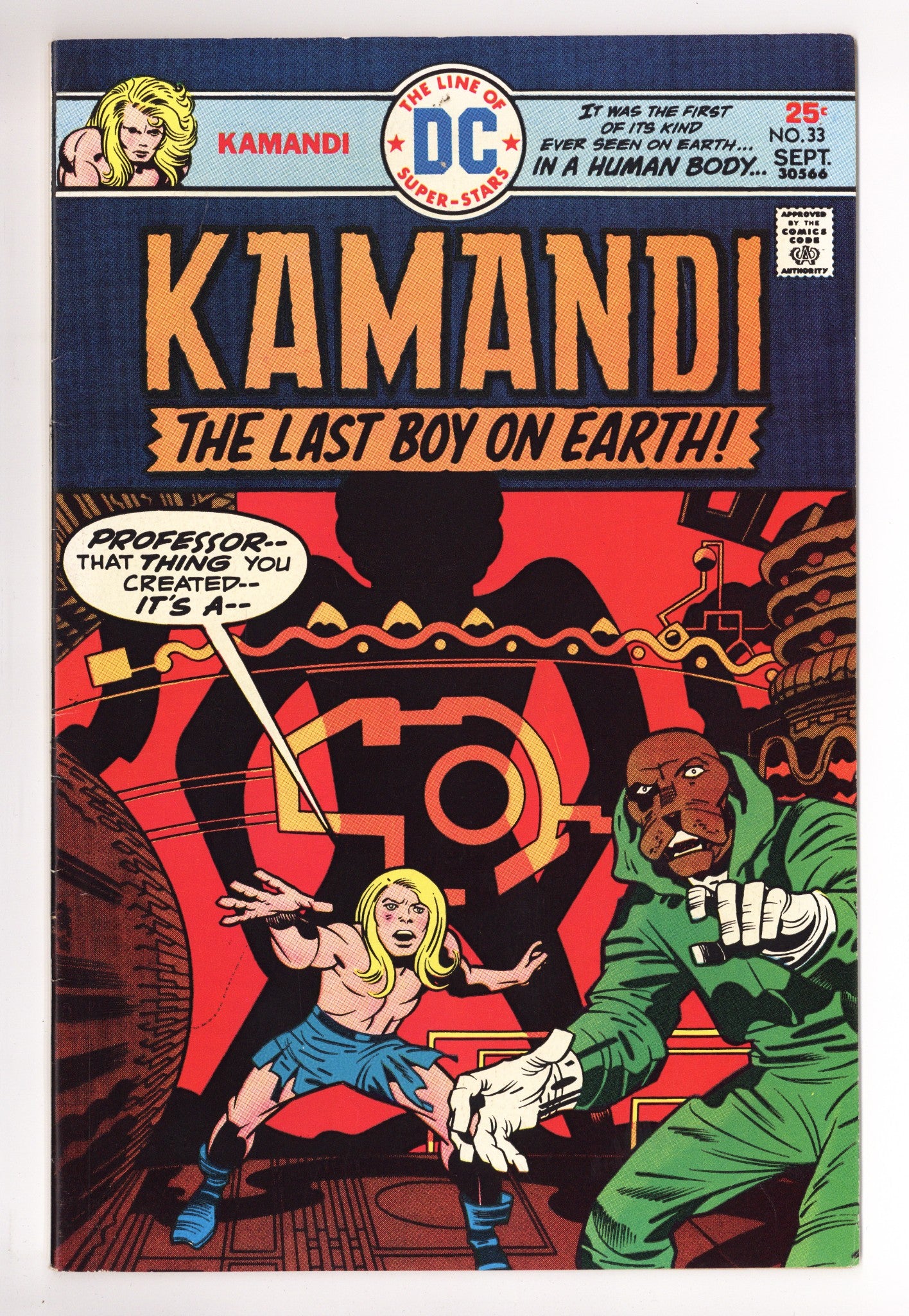 Kamandi, the Last Boy on Earth 33 Low Grade (1975) 