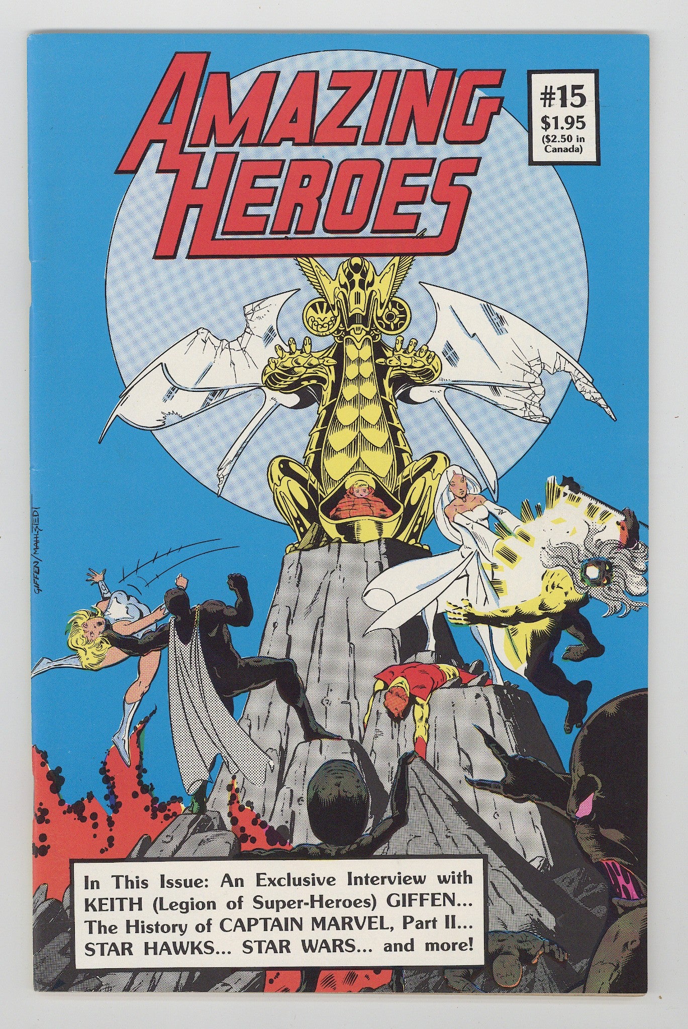 Amazing Heroes 15 Mid Grade (1982) 