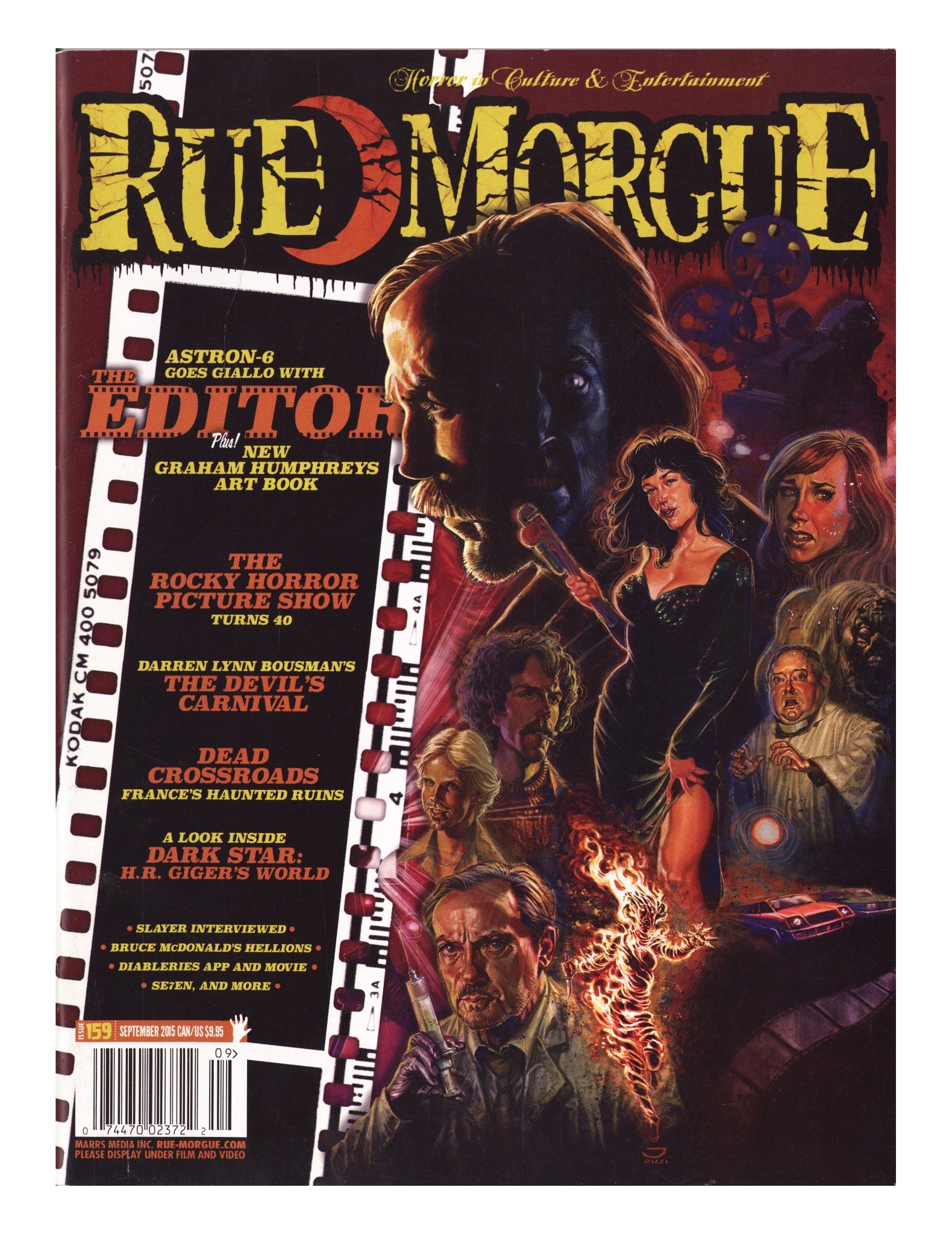 Rue Morgue Magazine 159 Mid Grade (2015) 