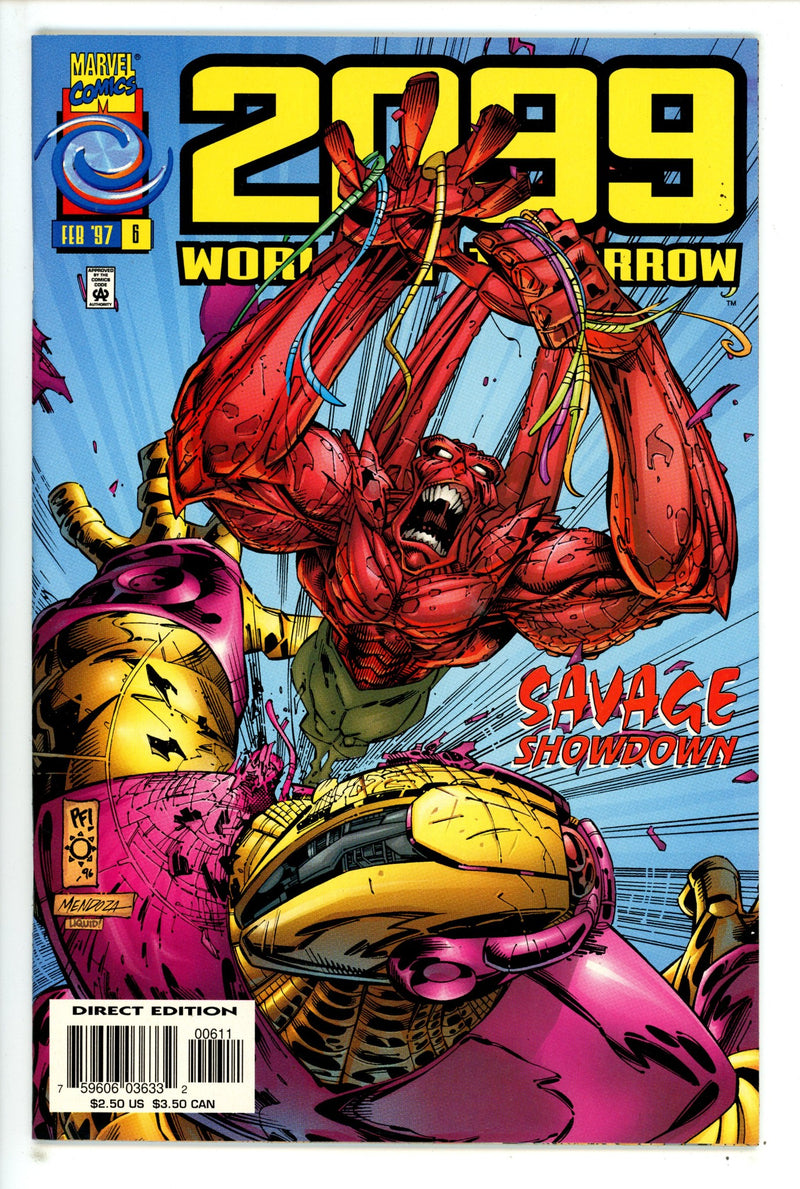 2099: World of Tomorrow 6 VF/NM (9.0) (1997) 