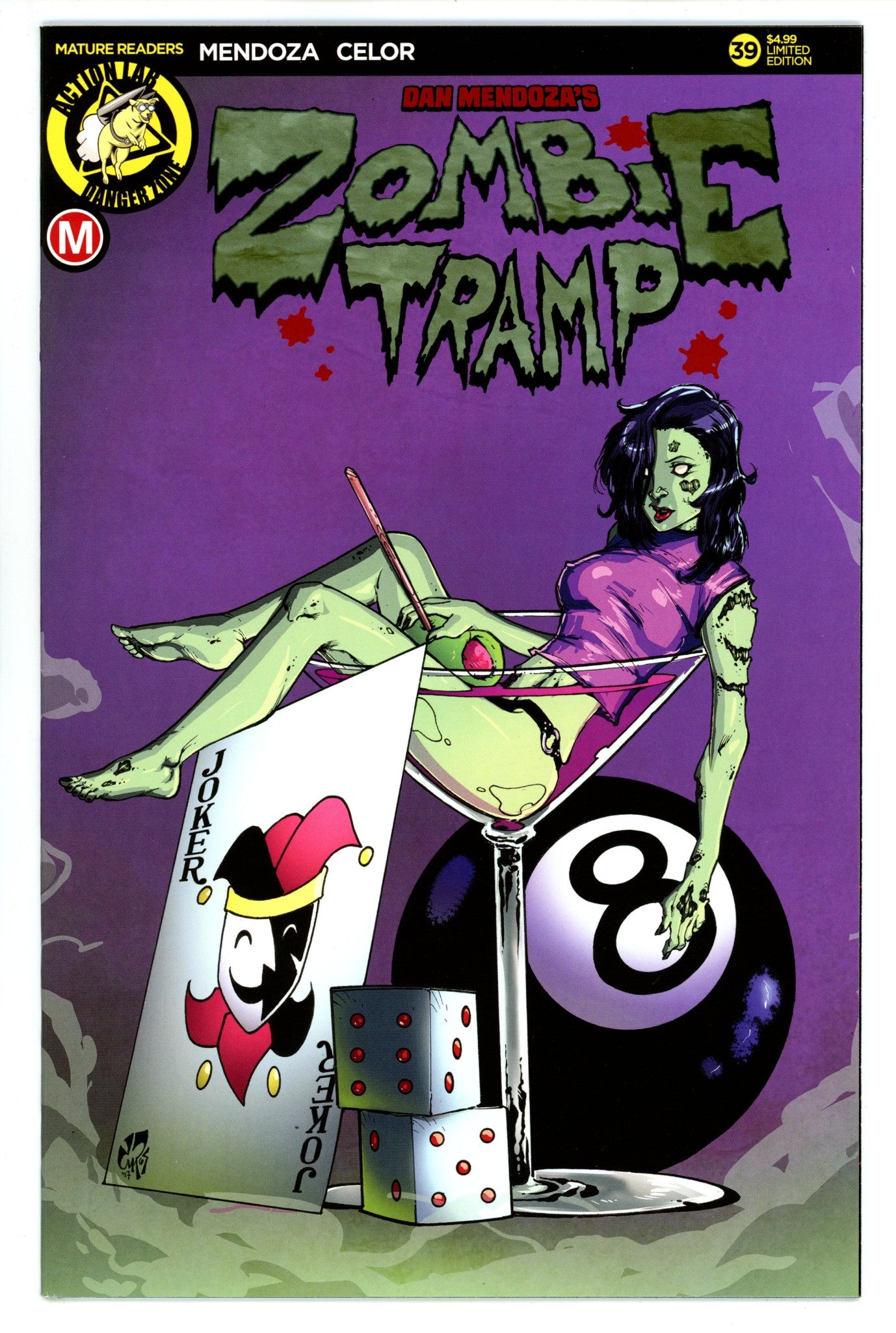 Zombie Tramp Vol 3 39 VF+ (8.5) (2017) Campos Variant 