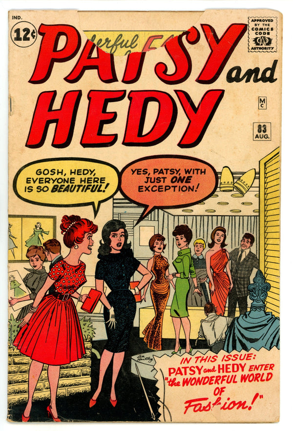Patsy and Hedy 83 GD+ (2.5) (1962)