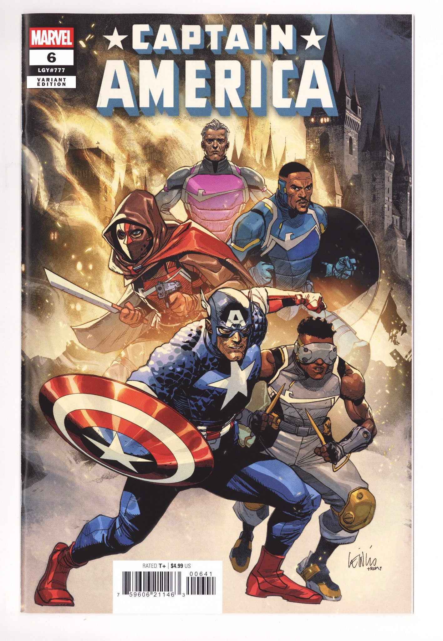 Captain America Vol 12 6 Yu  Variant   (2026)