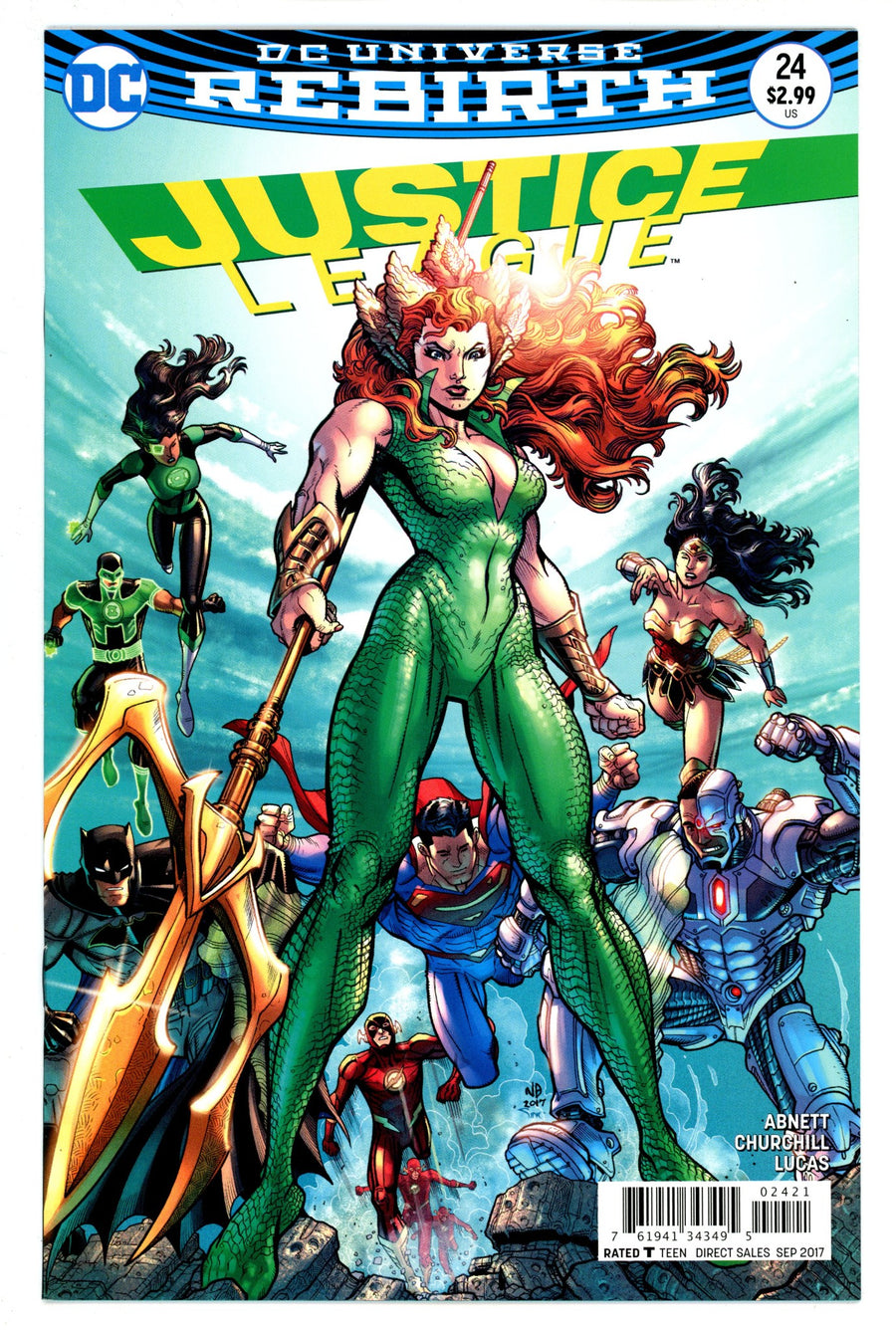 Justice League Vol 2 24 High Grade (2017) Bradshaw Variant 