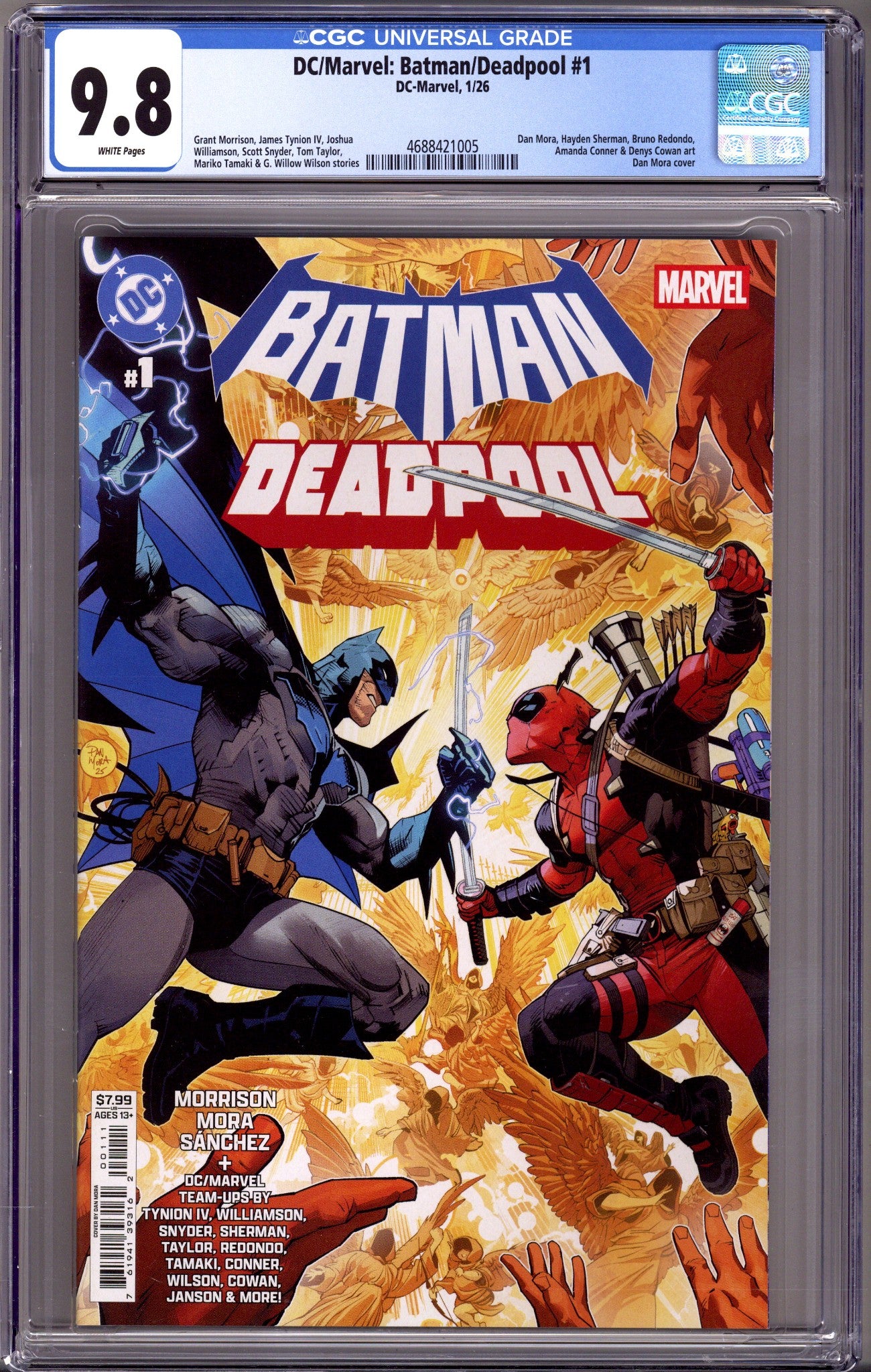 DC/Marvel: Batman/Deadpool 1 CGC 9.8 (NM/M) (2026) 