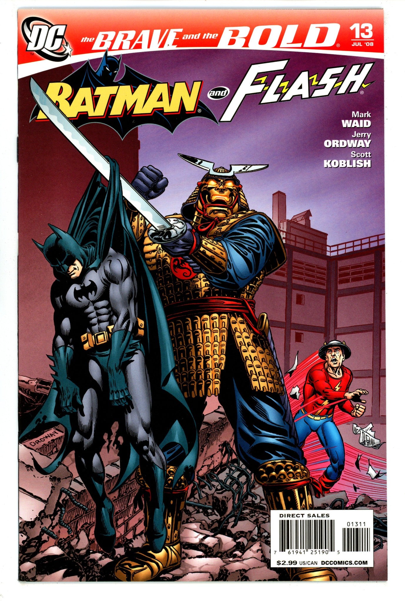 The Brave and the Bold Vol 3 13  High Grade  (2008)   