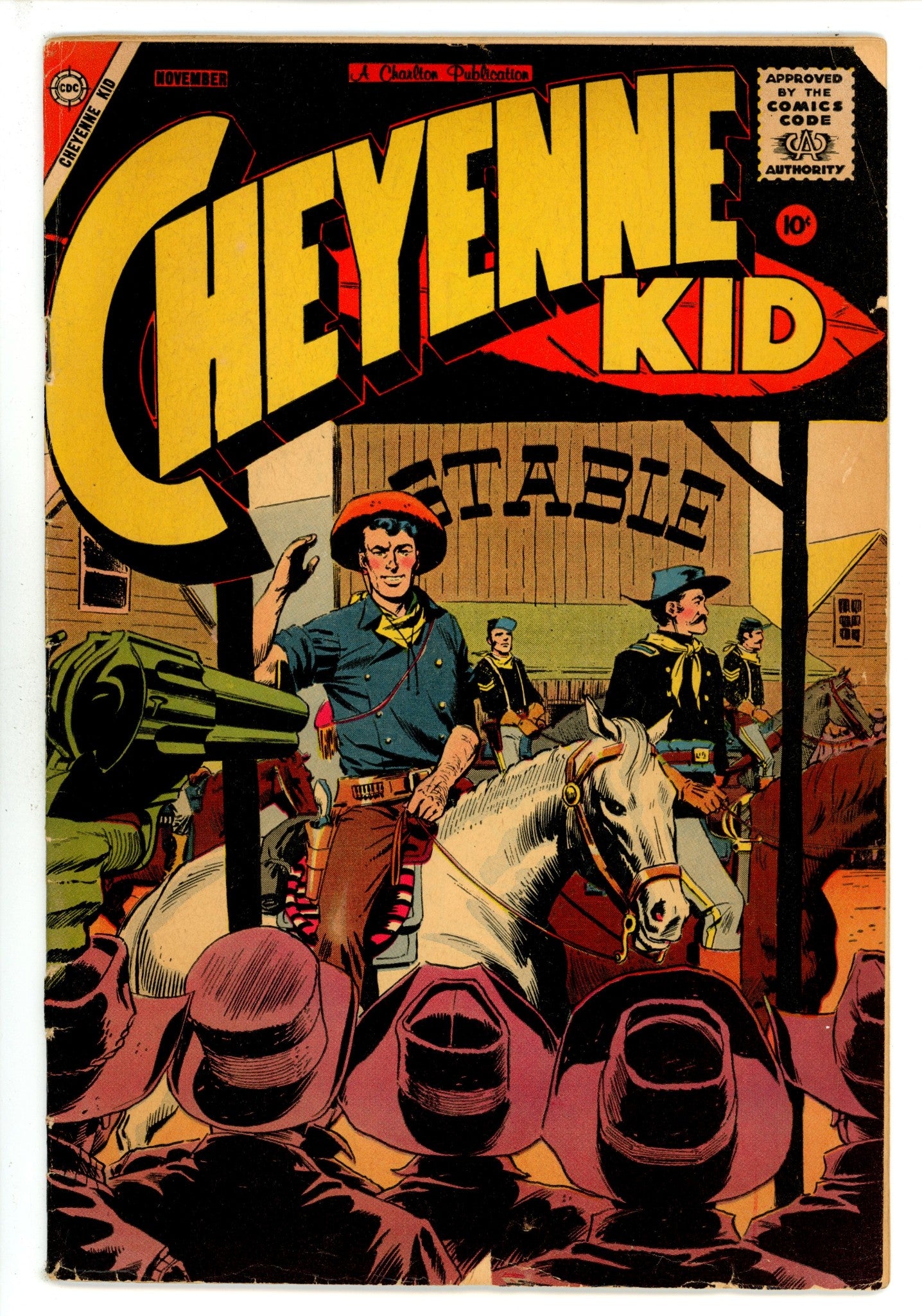 Cheyenne Kid 14 VG- (1958)
