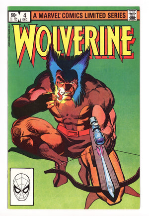 Wolverine Vol 1 4 FN- (5.5) (1982) 
