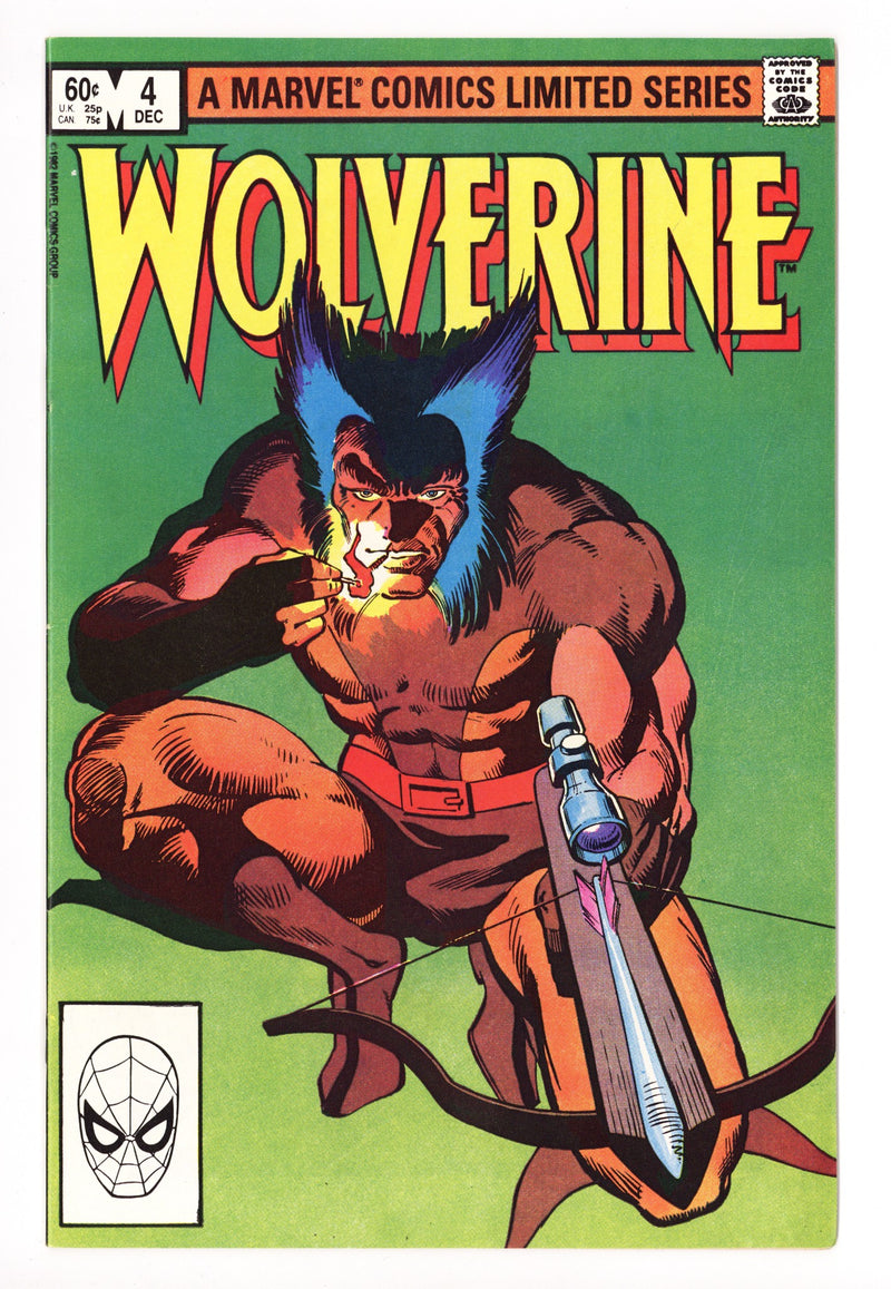 Wolverine Vol 1 4 FN- (5.5) (1982) 