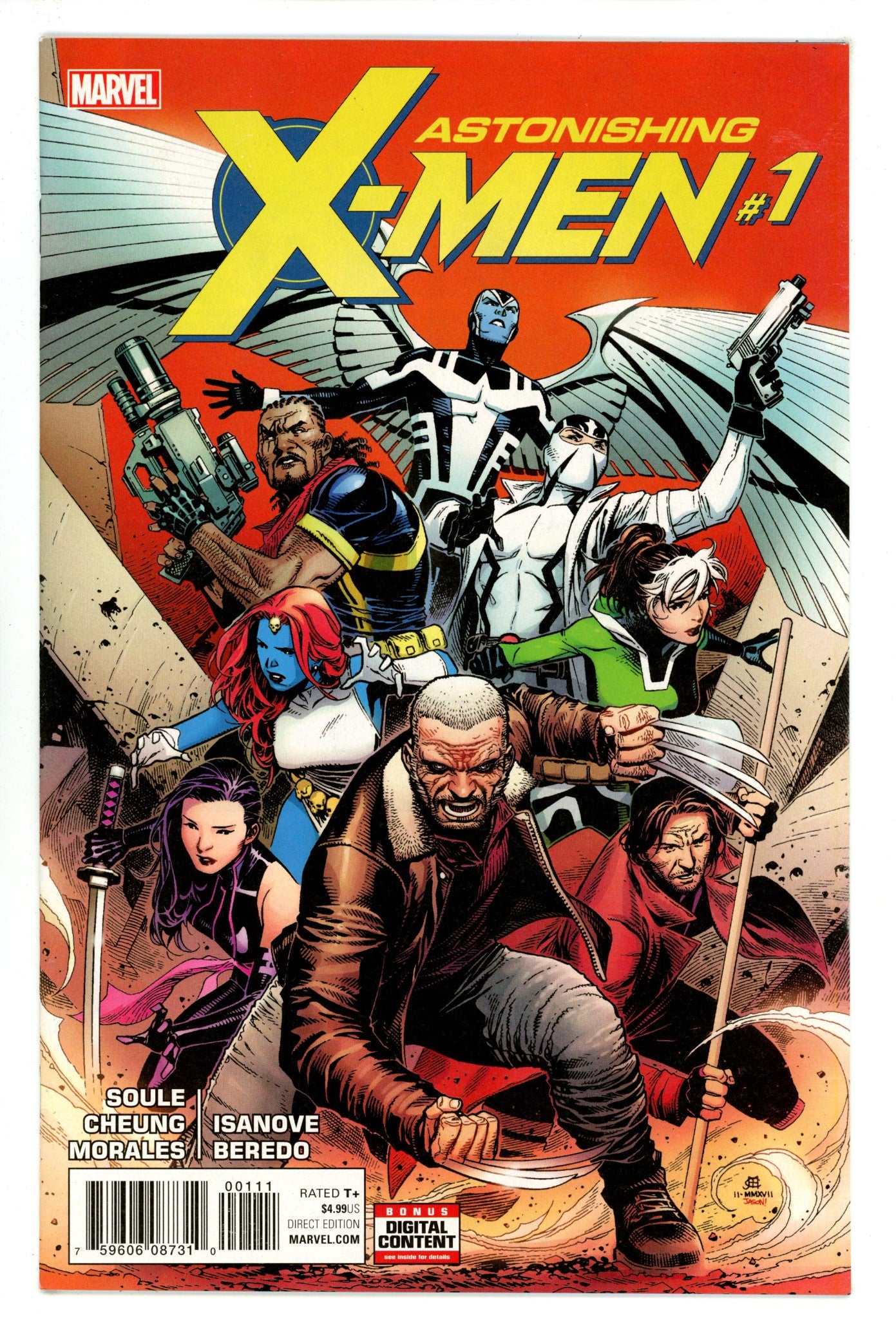Astonishing X-Men Vol 4 1 High Grade (2017) 