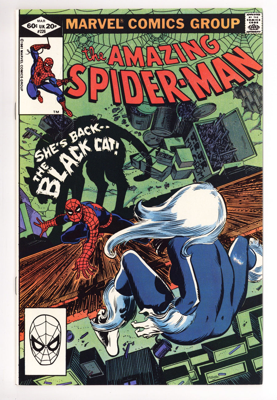 The Amazing Spider-Man Vol 1 226 NM- (9.2) (1982) 
