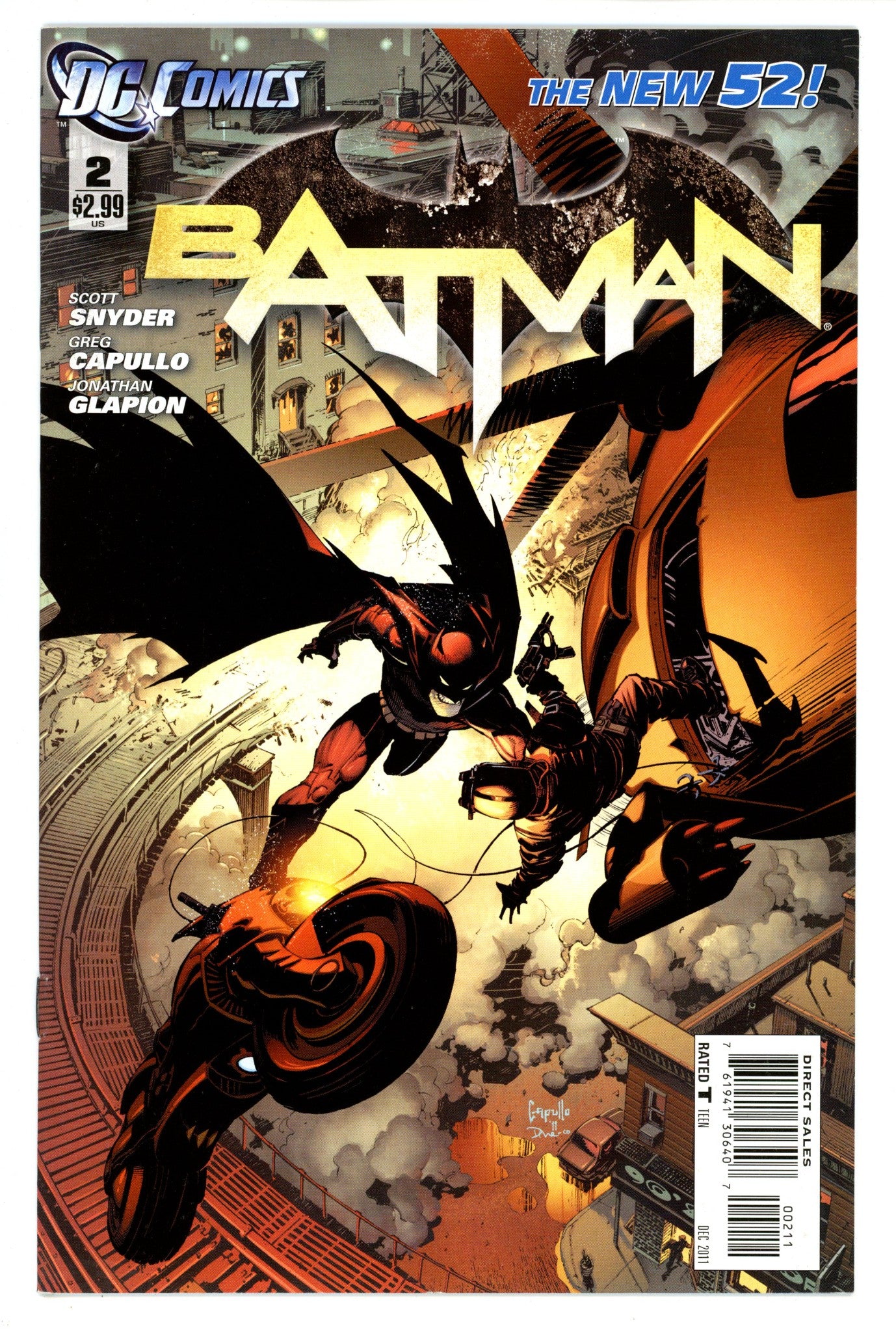 Batman Vol 2 2 VF+ (8.5) (2011) 