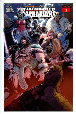 The Mighty Barbarians 1 High Grade (2023) Gizzi Variant