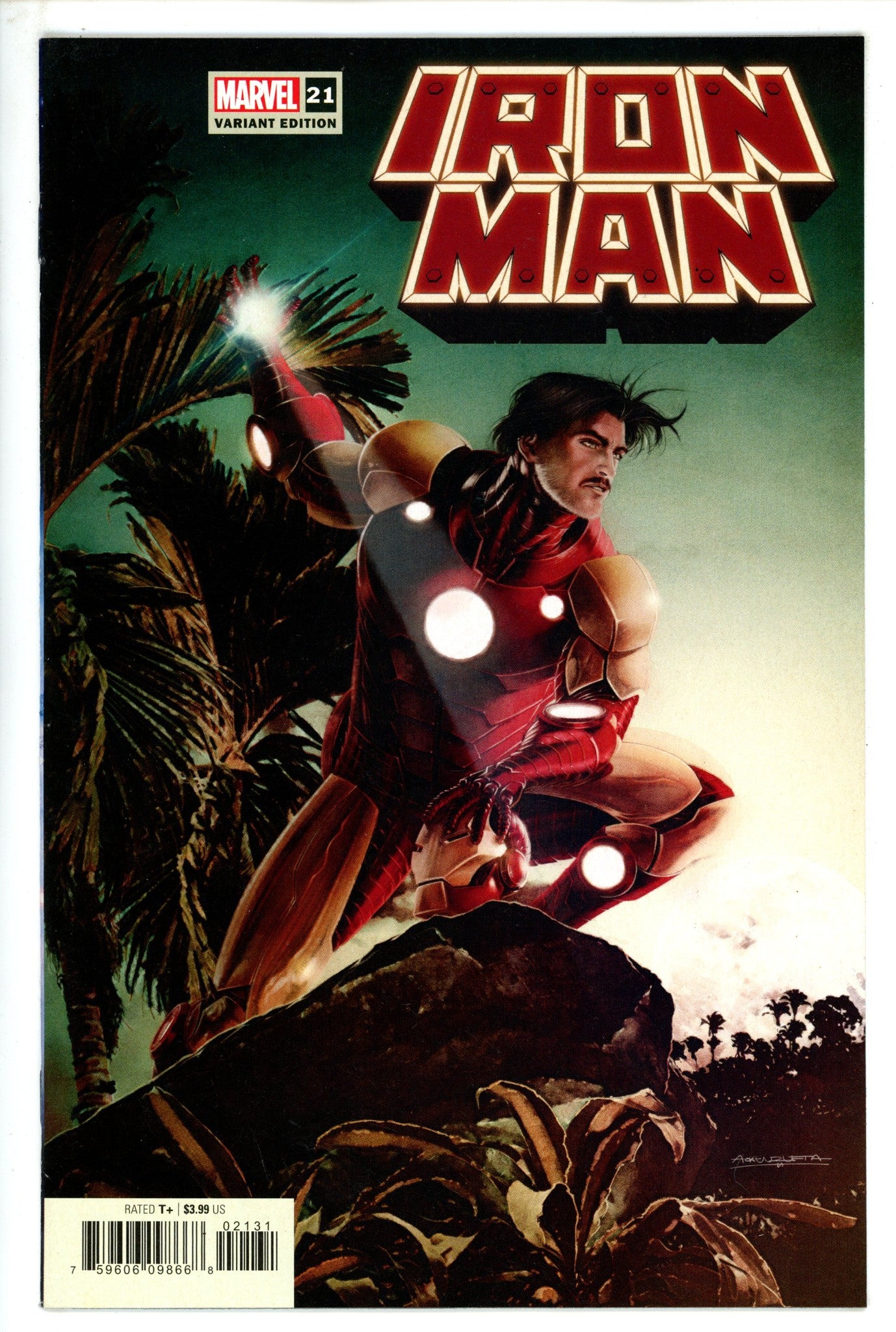 Iron Man Vol 6 21 (646) High Grade (2022) Unzueta Variant 