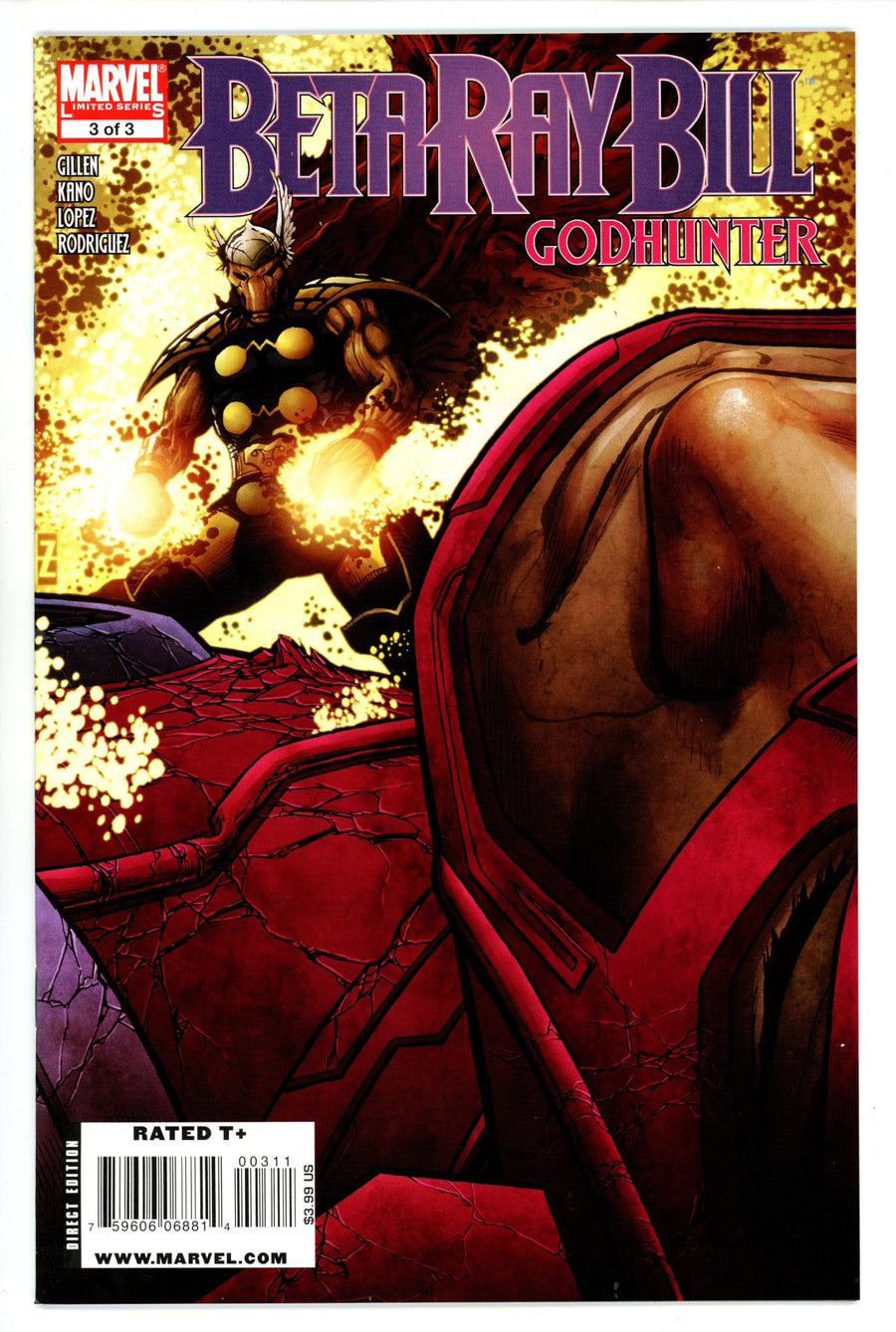 Beta Ray Bill: Godhunter 3 NM- (9.2) (2009) 