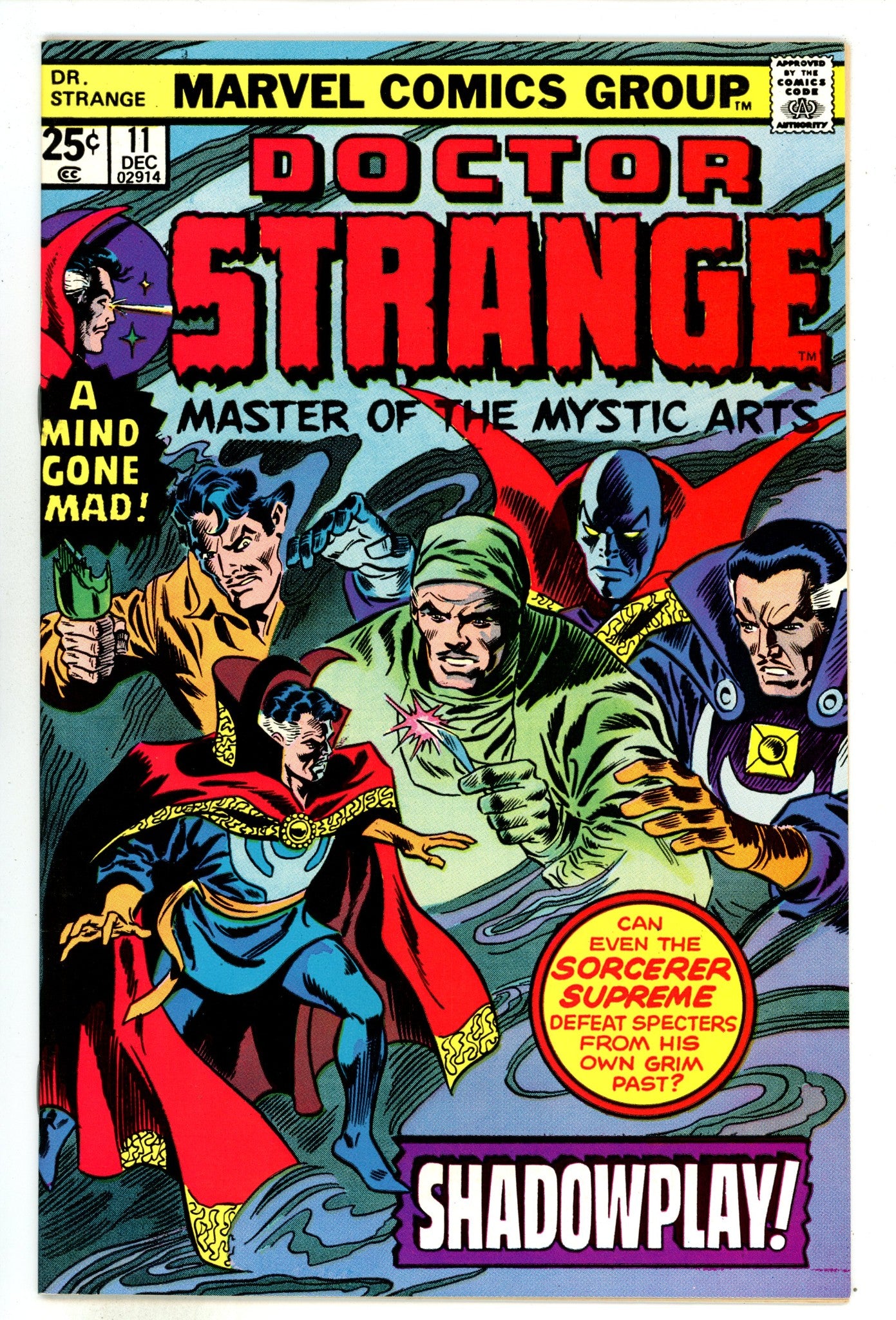 Doctor Strange Vol 2 11 NM- (9.2) (1975) 